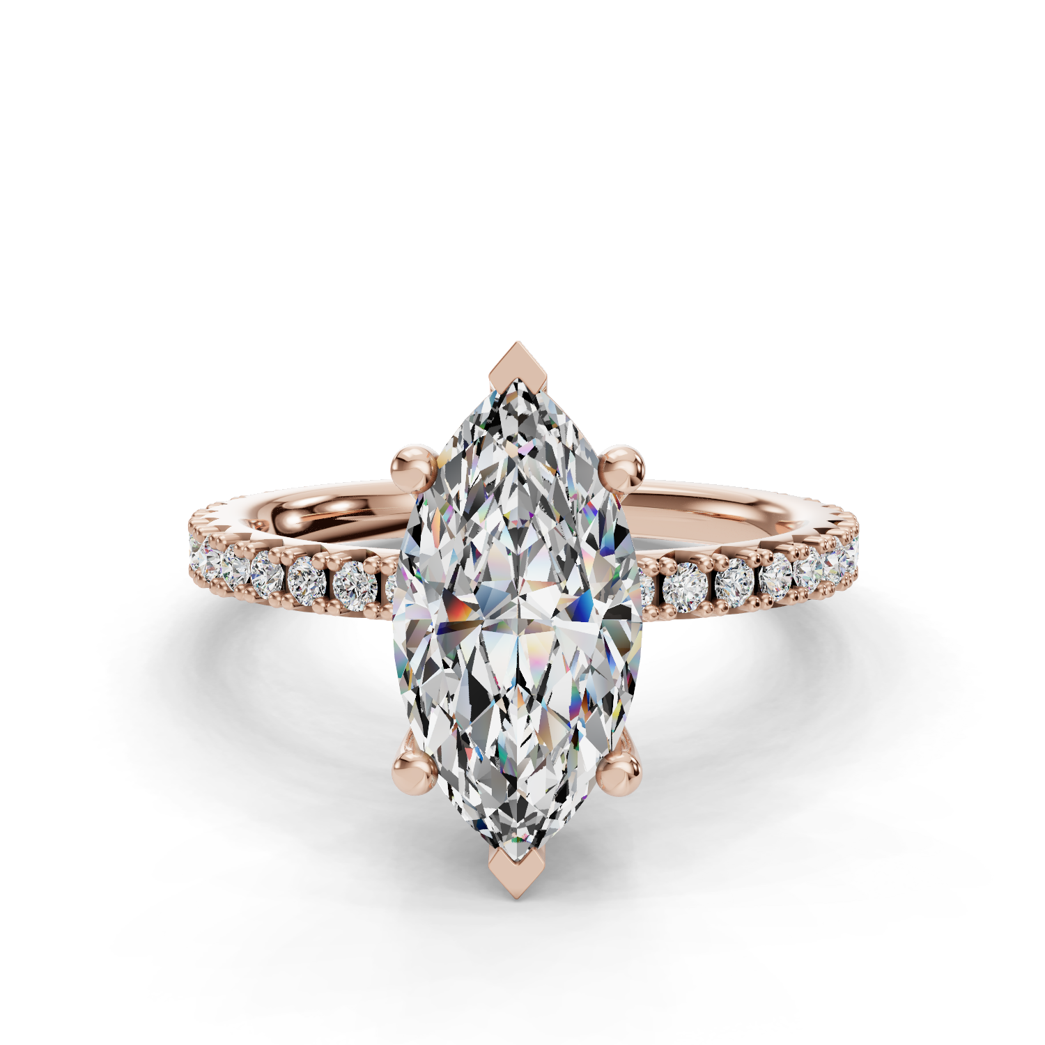 Paisley Customizable Lab Grown Diamond Engagement Ring - Carter's Collective Fine Jewelry
