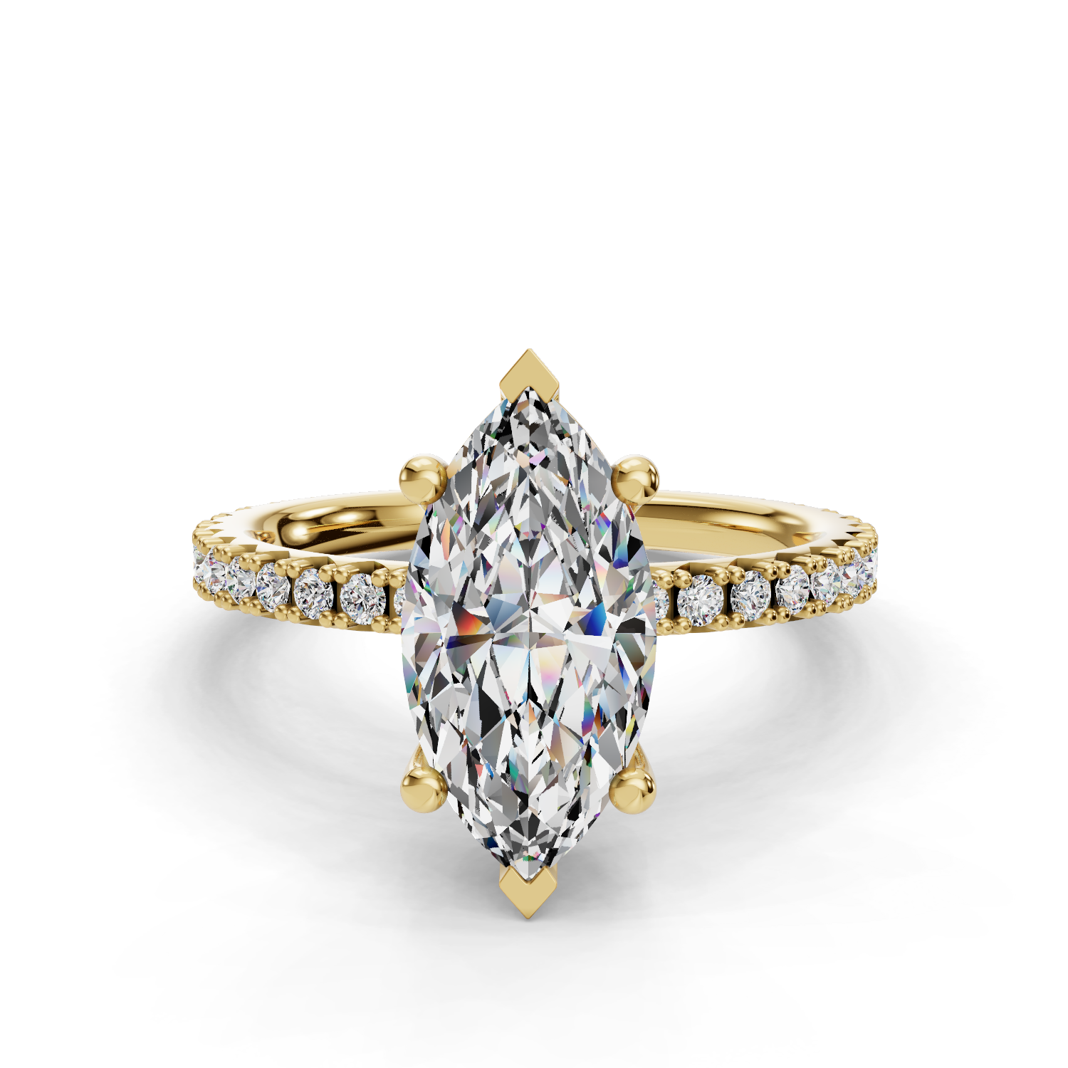 Paisley Customizable Lab Grown Diamond Engagement Ring - Carter's Collective Fine Jewelry