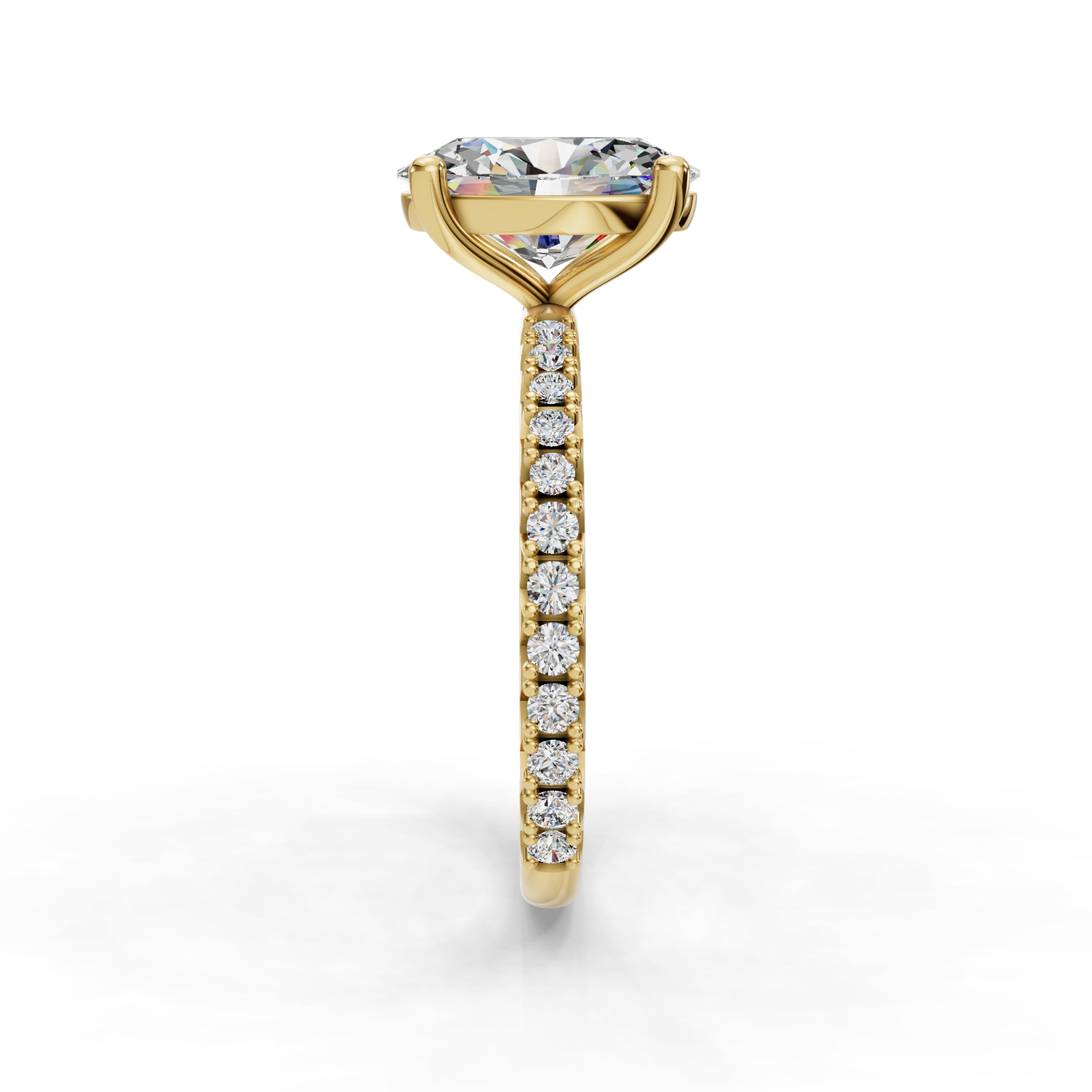 Paisley Customizable Lab Grown Diamond Engagement Ring - Carter's Collective Fine Jewelry