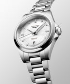 Longines "Conquest" Watch with Mother of Pearl Dial, 30mm - Carter's Collective Fine Jewelry