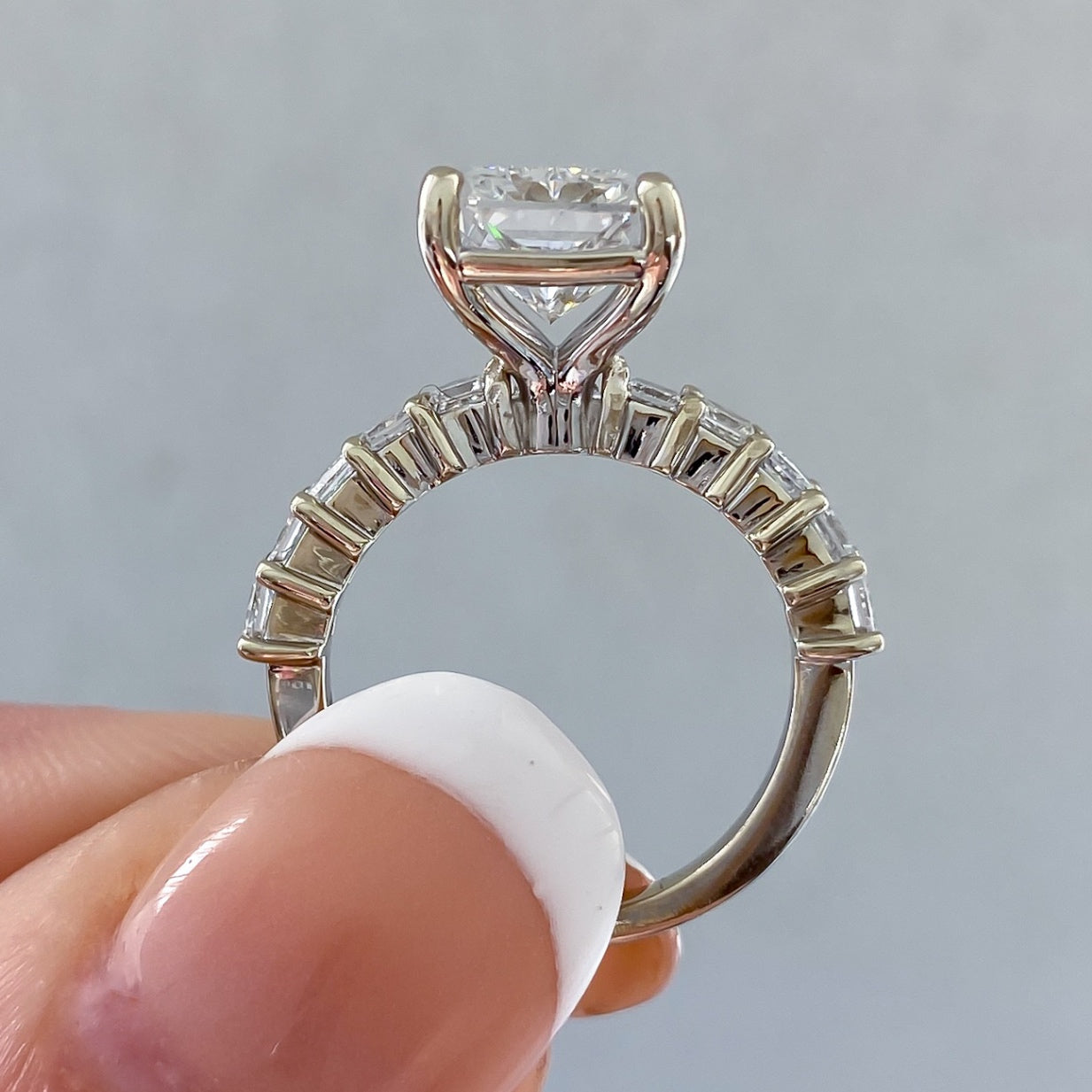 Lab Grown Radiant Cut Diamond Engagement Ring - Carter's Collective Fine Jewelry