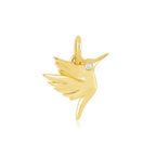 Diamond Hummingbird Charm - Carter's Collective Fine Jewelry
