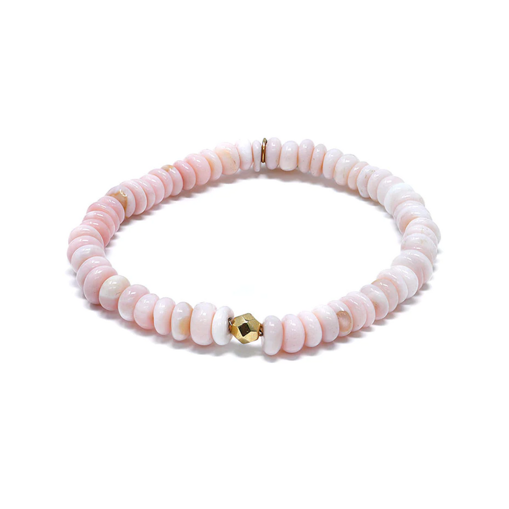 Pink Opal Stretch Bracelet