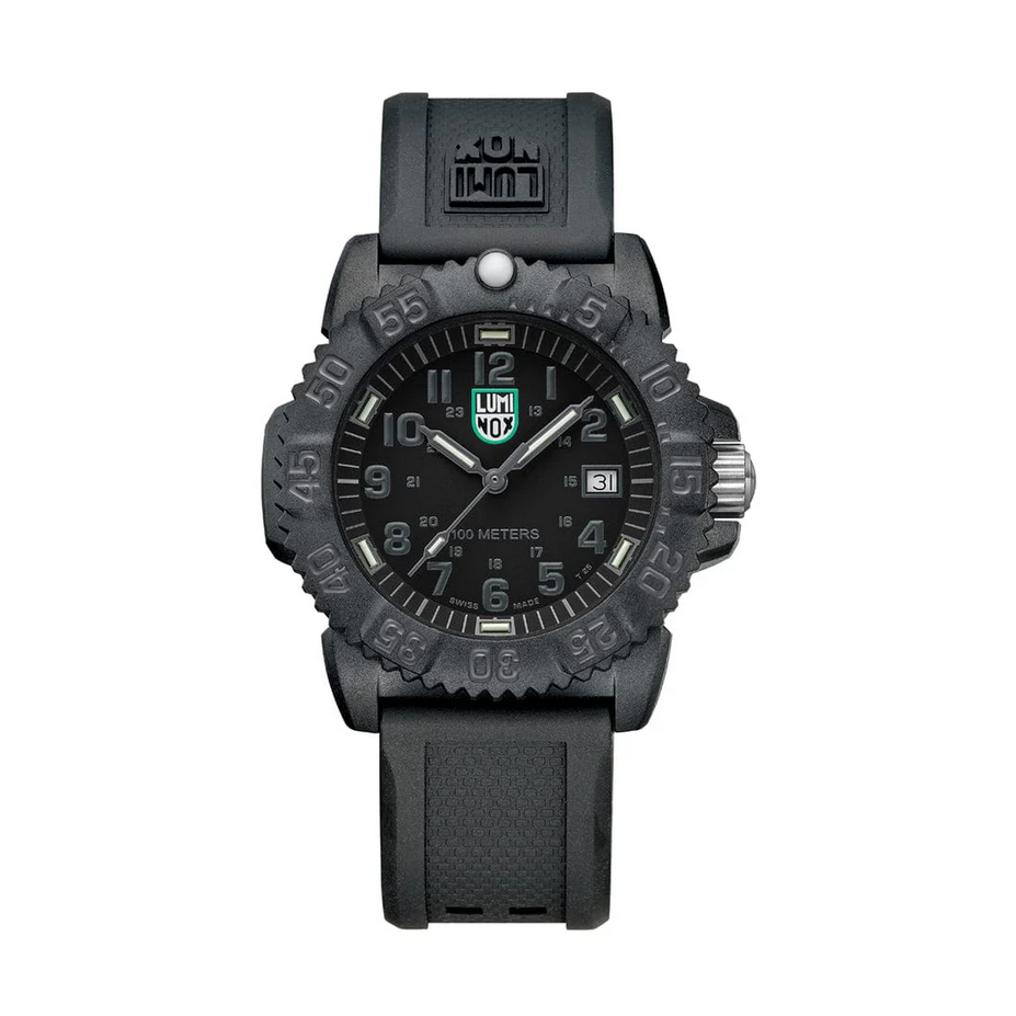Luminox Lite Collection Sea Lion Grey & Black Watch with Rubber Strap - Carter's Collective Fine Jewelry