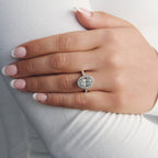 Lily Lab Grown Oval Cut Diamond Engagement Ring, 2.60 CTTW - Carter's Collective Fine Jewelry