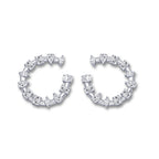Multi Shape Diamond Fan Earrings - Carter's Collective Fine Jewelry