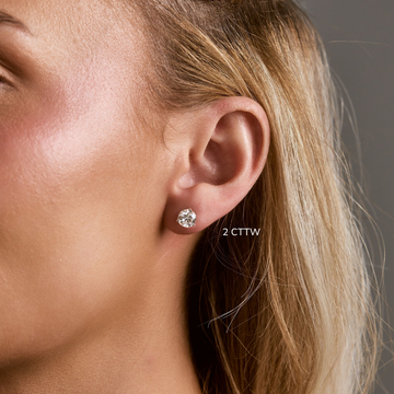 Premier Natural Diamond Stud Earrings