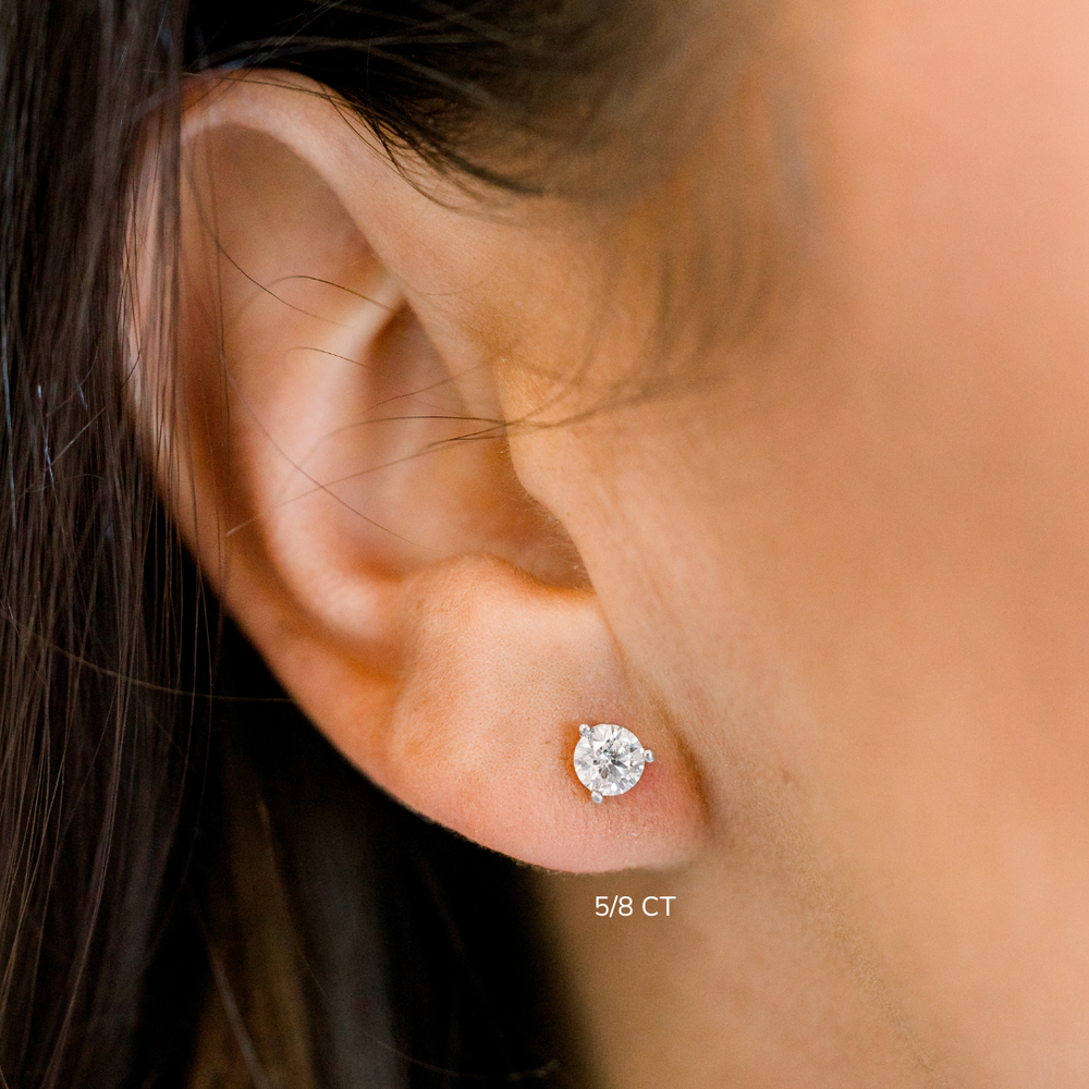 
                  
                    Natural Diamond Stud Earrings
                  
                