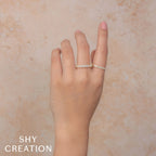 Marquise & Pear Diamond Icy Stackable Ring, 1.07 CTTW - Carter's Collective Fine Jewelry