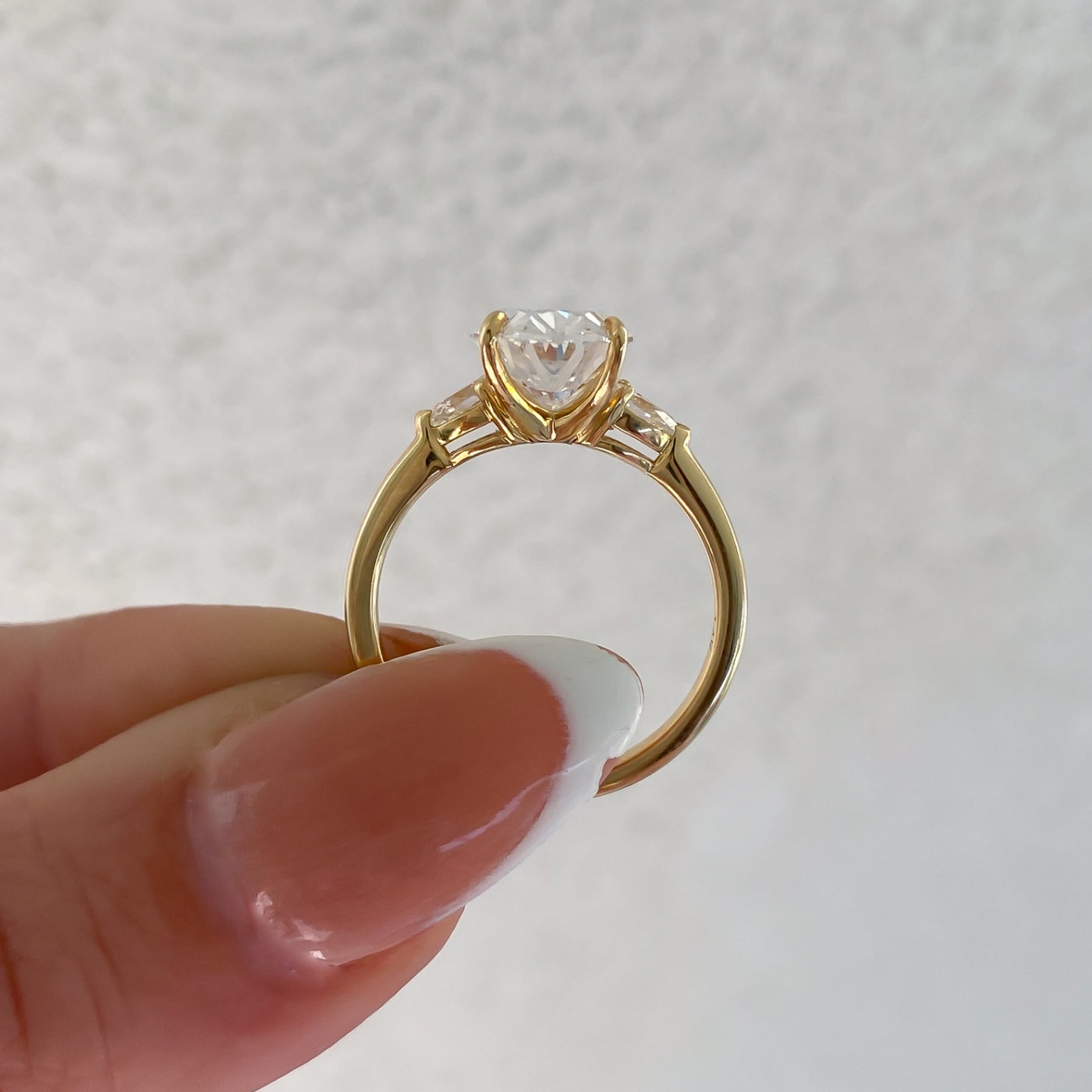 Daisy Lab Grown Oval Cut Diamond Engagement Ring, 2.32 CTTW - Carter's Collective Fine Jewelry