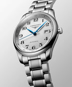 Longines Master Collection Watch with Blue Steel Hands, 40mm - Carter's Collective Fine Jewelry