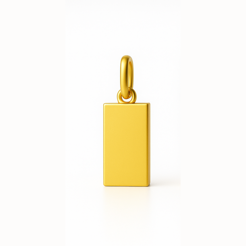 Petite Engravable Tag Charm - Carter's Collective Fine Jewelry