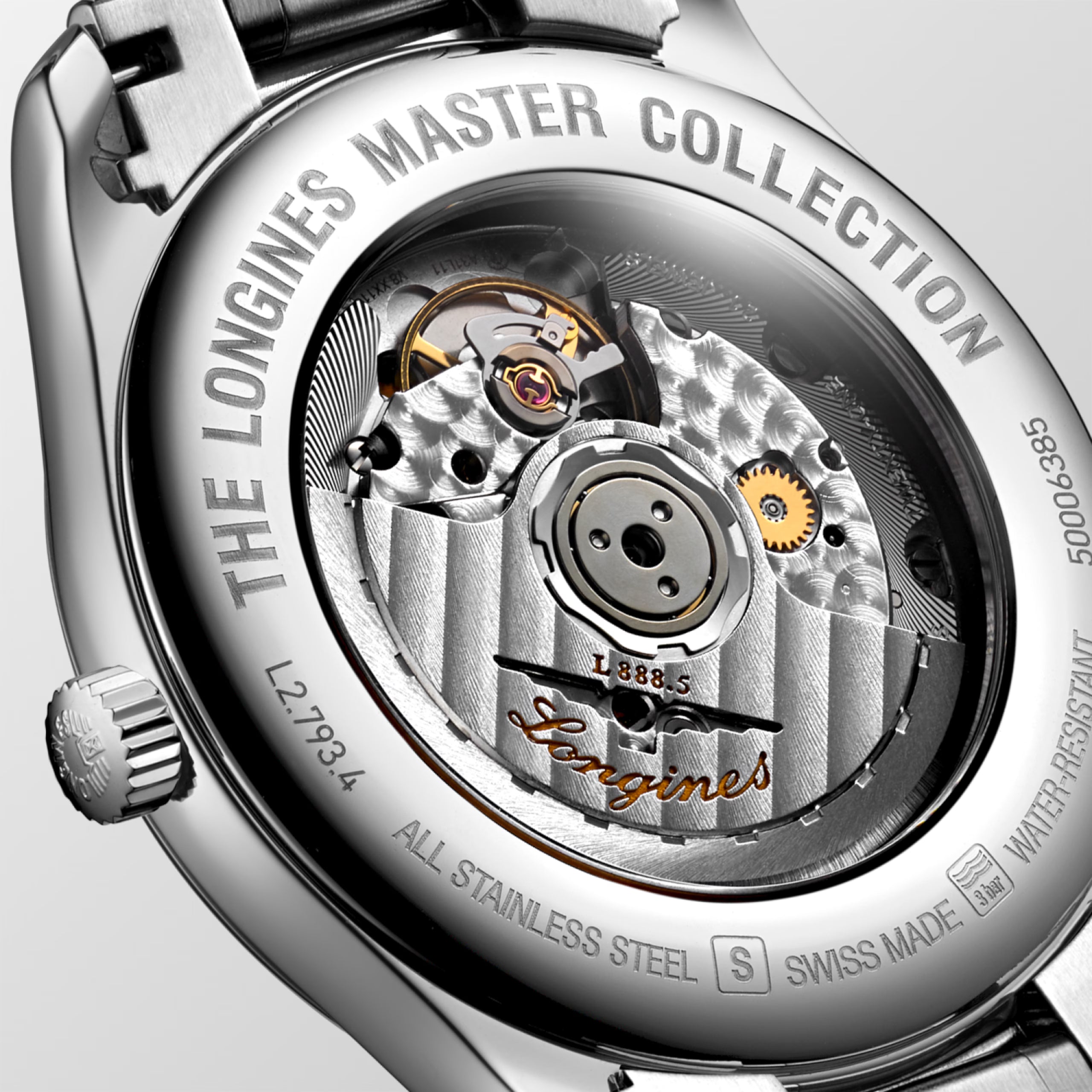 Longines Master Collection Watch with Blue Steel Hands, 40mm - Carter's Collective Fine Jewelry