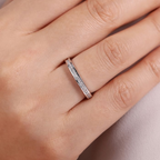 Channel Set Diamond Stackable Ring Wedding Band - Carter's Collective Fine Jewelry