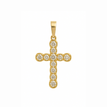 Petite Diamond Cross Charm - Carter's Collective Fine Jewelry