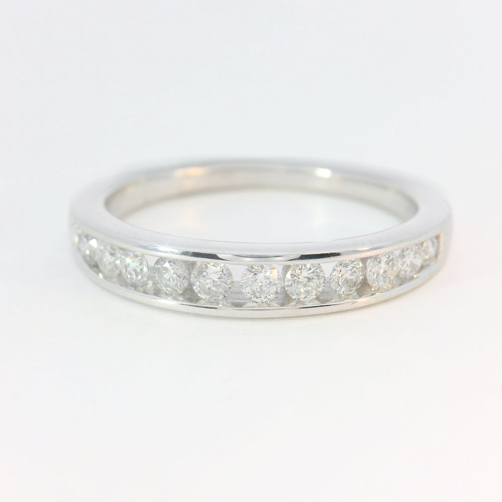 Previously Loved Channel Set Diamond Wedding Band