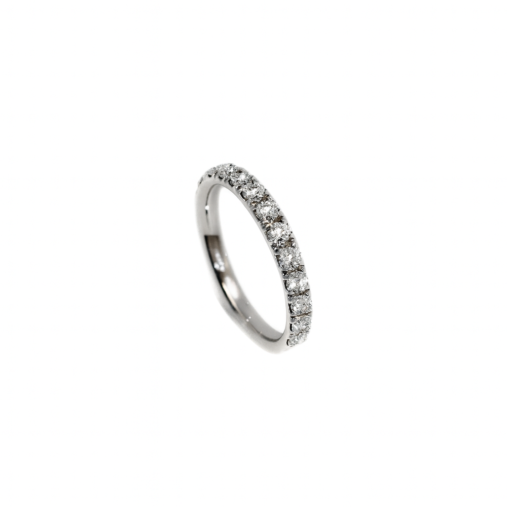 Hydrangea Diamond Wedding Band, 0.57 CTTW - Carter's Collective Fine Jewelry