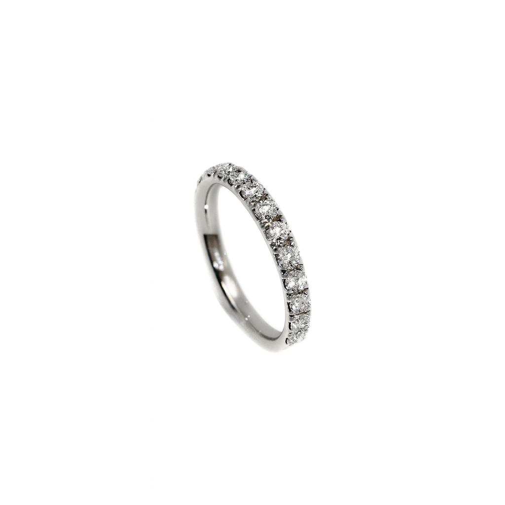 Hydrangea Diamond Wedding Band, 0.57 CTTW - Carter's Collective Fine Jewelry