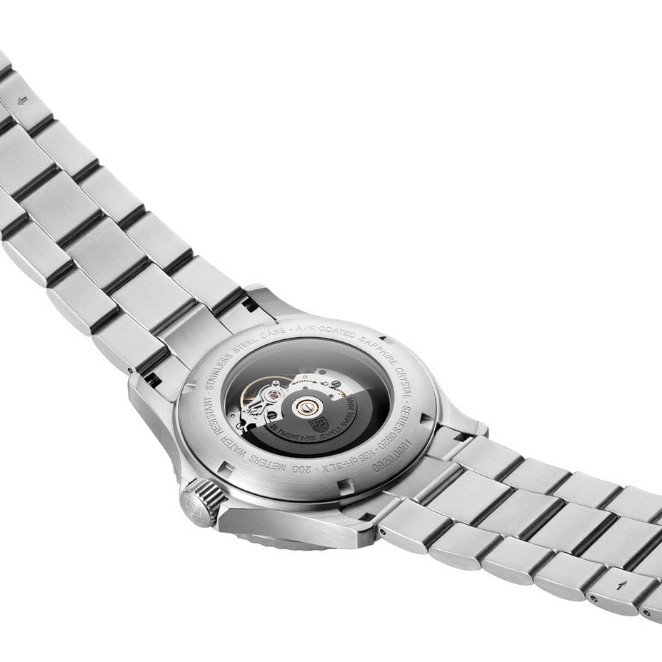 Luminox Automatic Sport Timer Dive Watch Green Dial with Stainless Band, 42mm - Carter's Collective Fine Jewelry