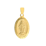 Youth Blessed Mary Medal Pendant