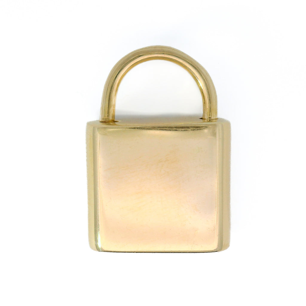 Engravable Lock Charm - Carter's Collective Fine Jewelry