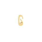 Mini Diamond Oval Push Lock - Carter's Collective Fine Jewelry