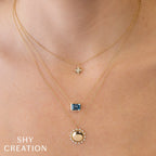 North Star Diamond Starburst Necklace, 0.06 CTTW - Carter's Collective Fine Jewelry