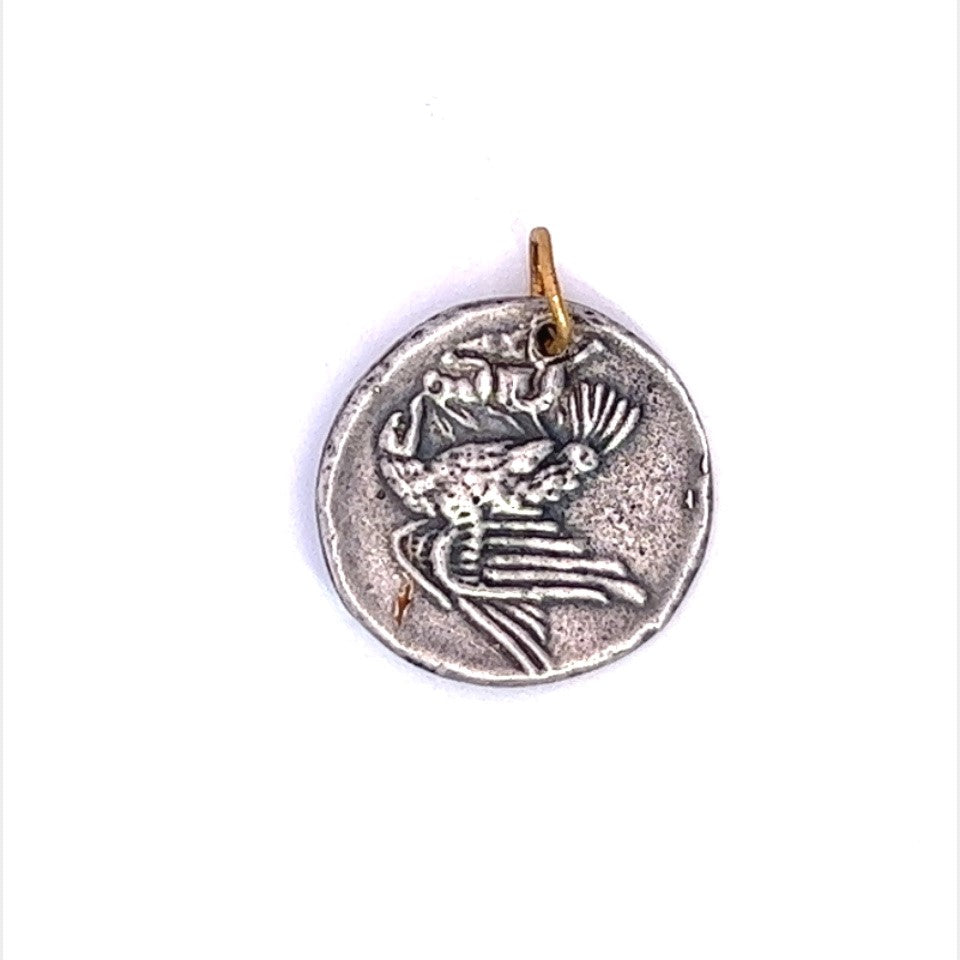 Handmade Nike Speed Angel Coin Charm