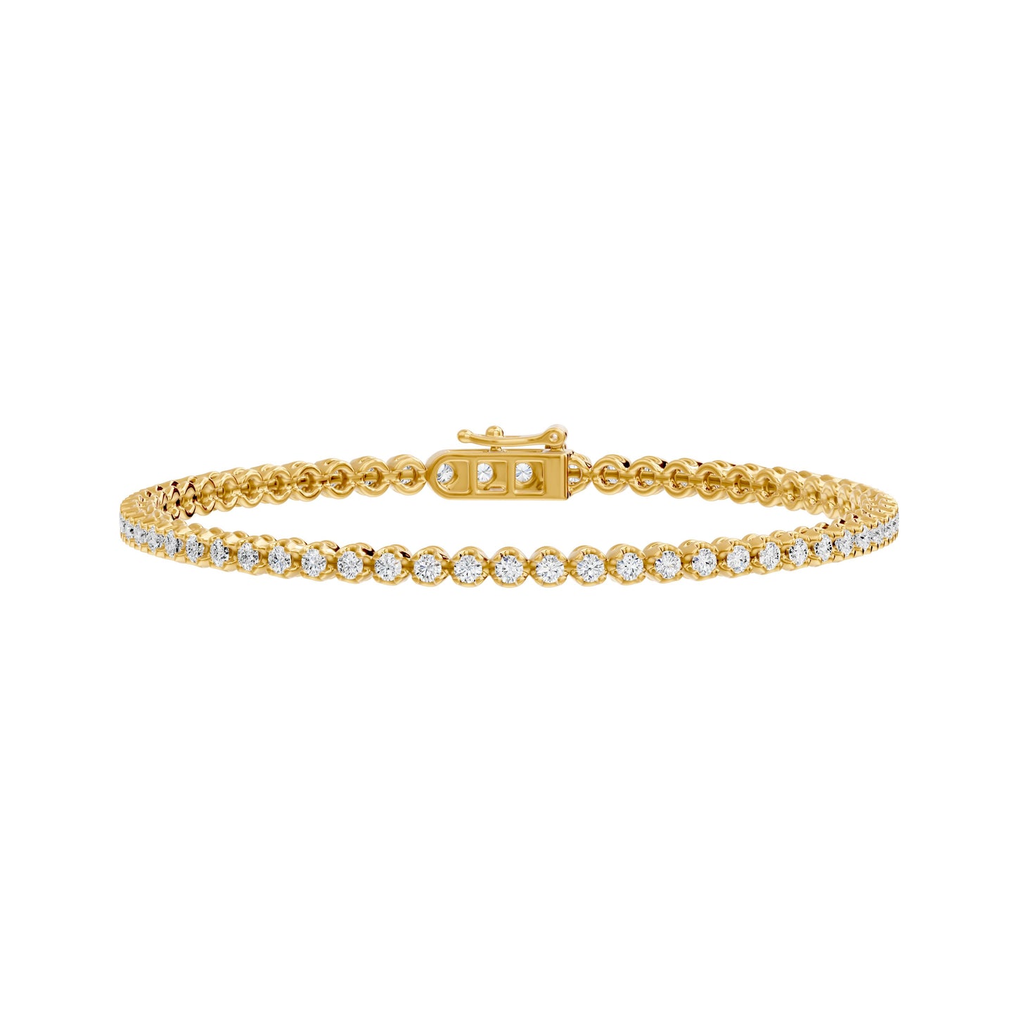 Crown Set Diamond Tennis Bracelet - Carter's Collective Fine Jewelry