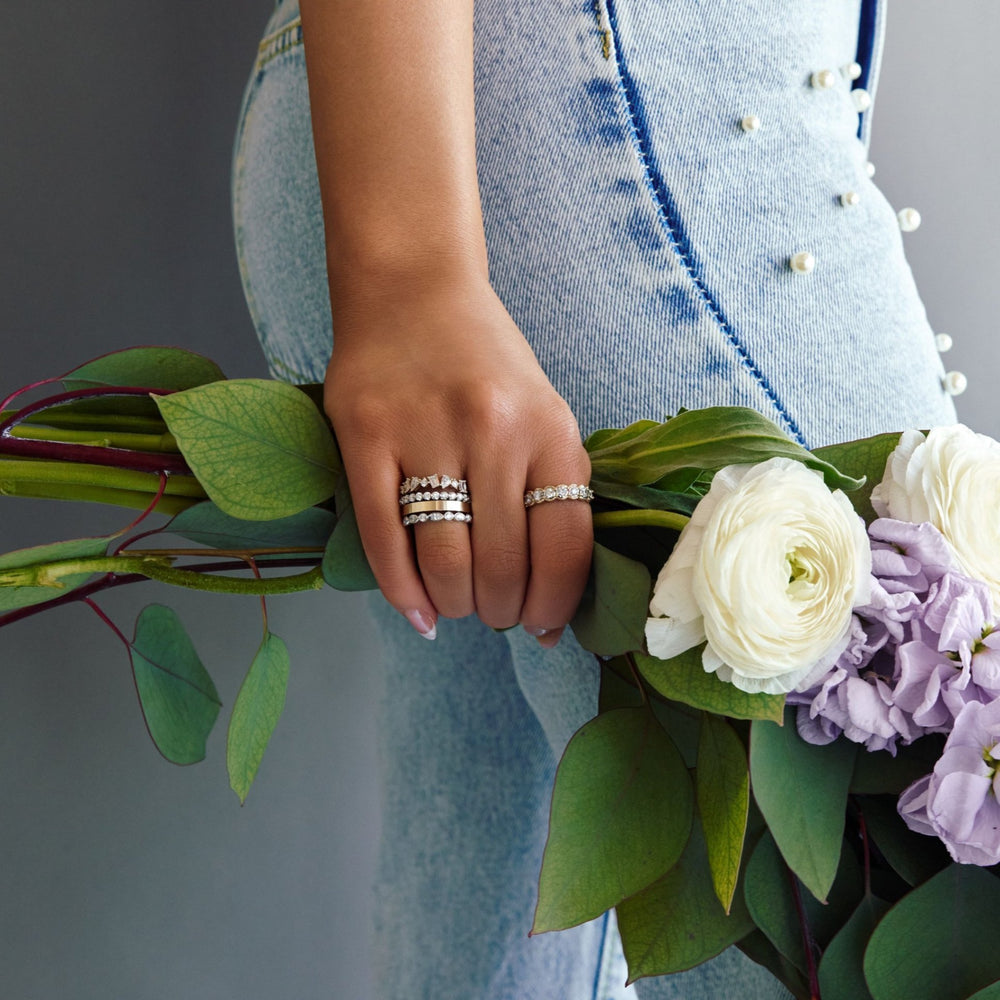 
                  
                    Illusion Set Diamond Stackable Ring, 0.52 CTTW - Carter's Collective Fine Jewelry
                  
                