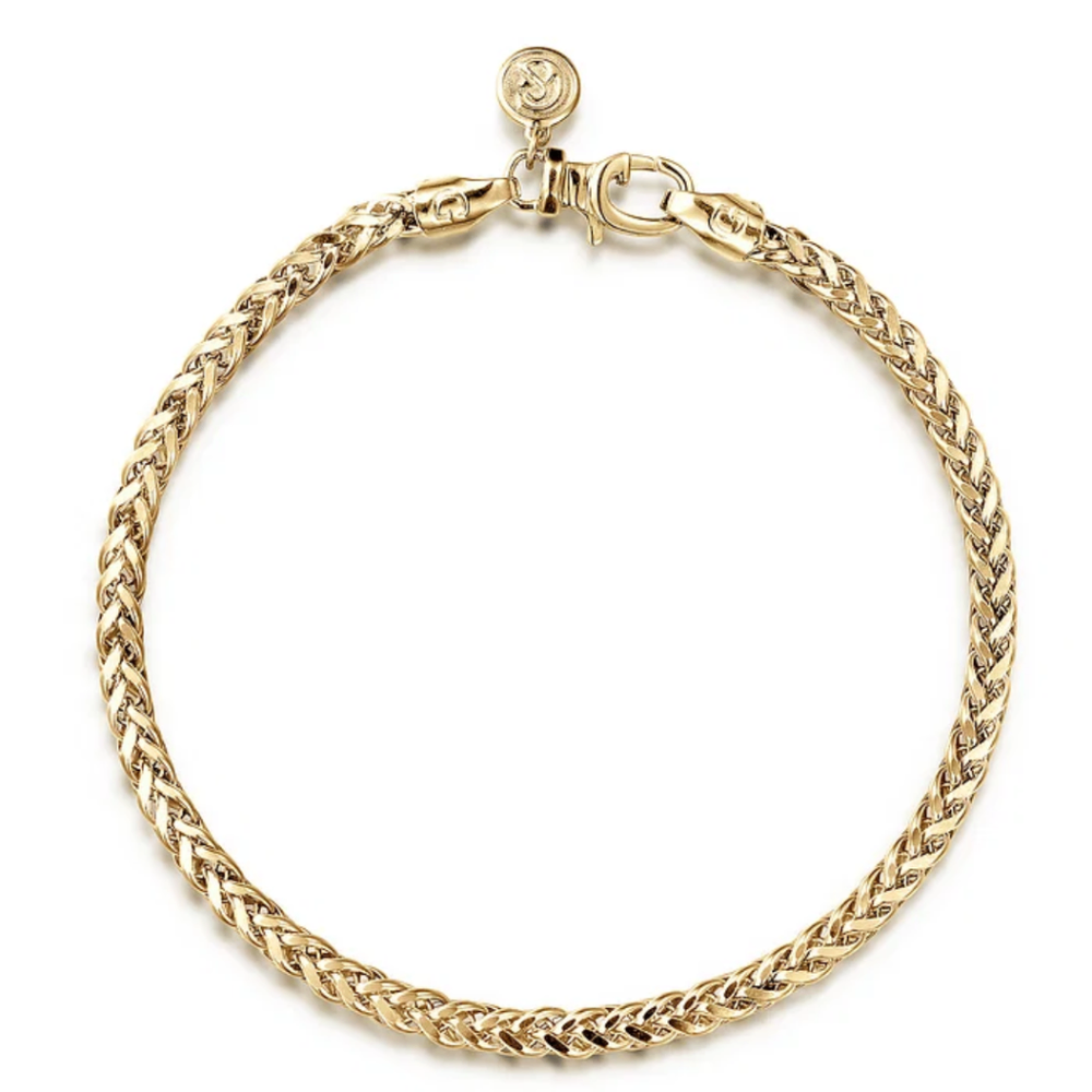 Wheat Chain Bracelet, 8 Inches