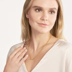 Mini Diamond Oval Push Lock - Carter's Collective Fine Jewelry