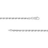 Youth Rope Chain Necklace, 18 Inches