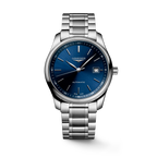 Longines Master Collection Watch with Sunray Blue Dial, 40mm - Carter's Collective Fine Jewelry
