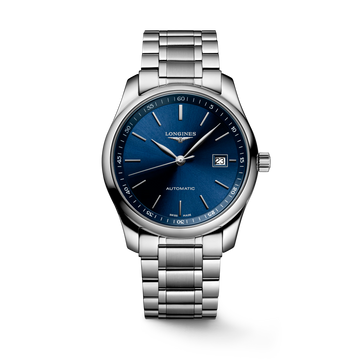 Longines Master Collection Watch with Sunray Blue Dial, 40mm - Carter's Collective Fine Jewelry