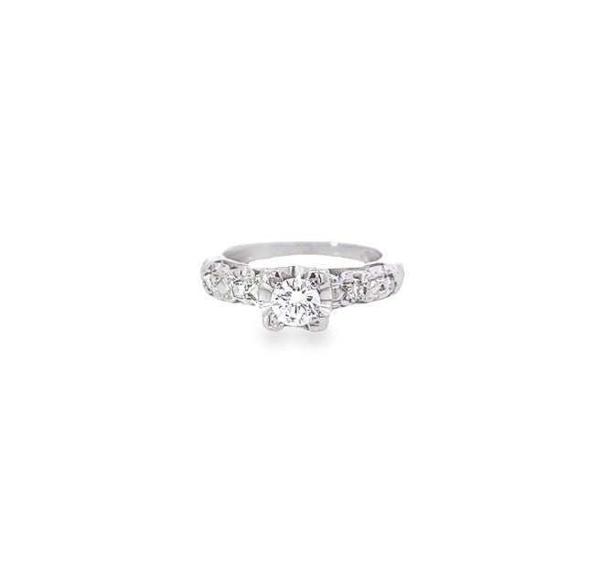 Previously Loved Vintage Diamond Engagement Ring