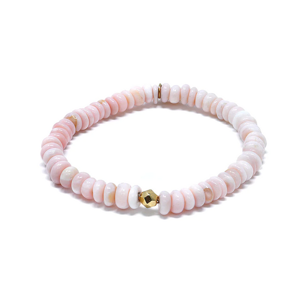 Pink Opal Stretch Bracelet