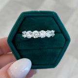 Lab Grown Round Cut Diamond Eternity Band, 7.00cttw