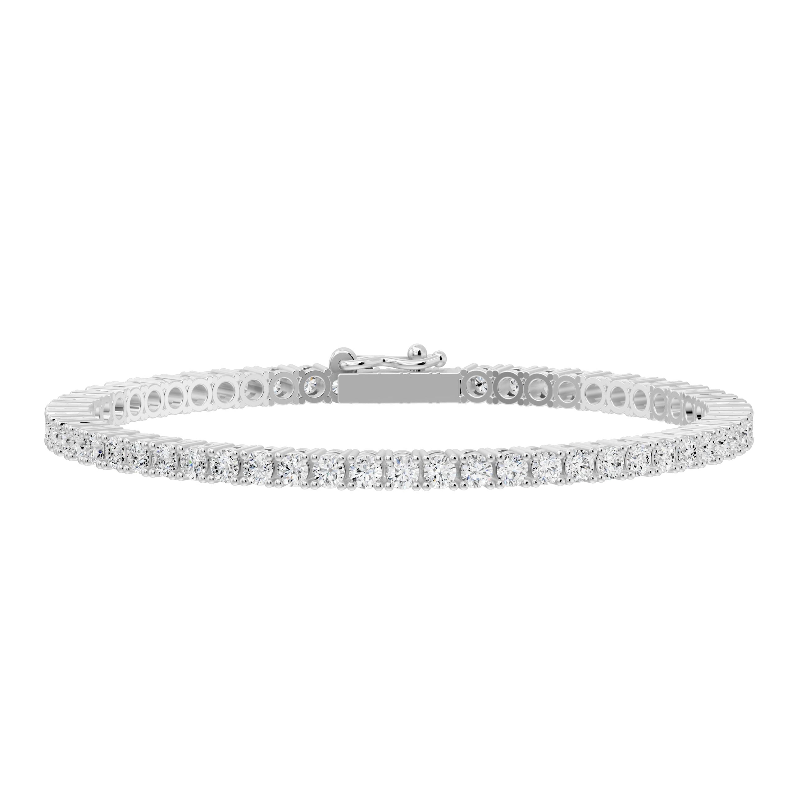 Classic Four Prong Diamond Tennis Bracelet, 5.00 CTTW - Carter's Collective Fine Jewelry