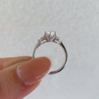 Daisy Lab Grown Marquise Cut Diamond Engagement Ring, 2.39 CTTW - Carter's Collective Fine Jewelry