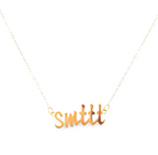 SMTTT Yellow Gold Necklace - Carter's Collective Fine Jewelry