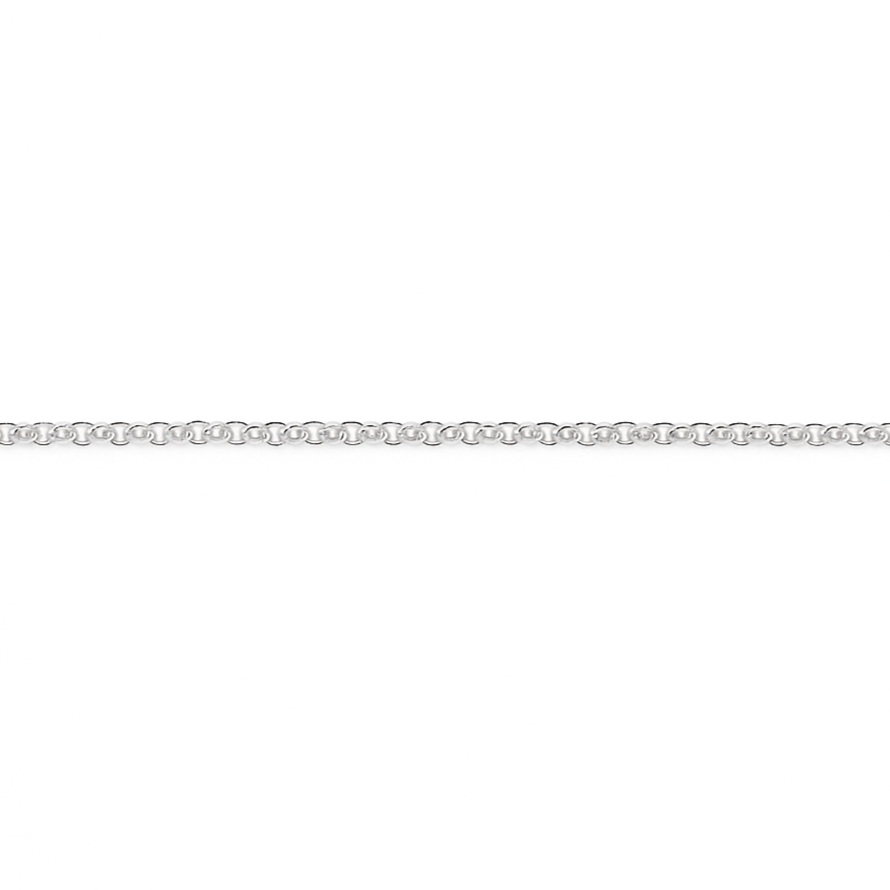 Sterling Silver Mini Rolo Chain Customizable Necklace - Carter's Collective Fine Jewelry