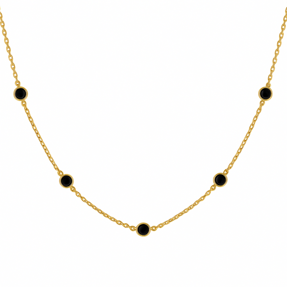 Black Diamond by the Yard Necklace - Carter's Collective Fine Jewelry