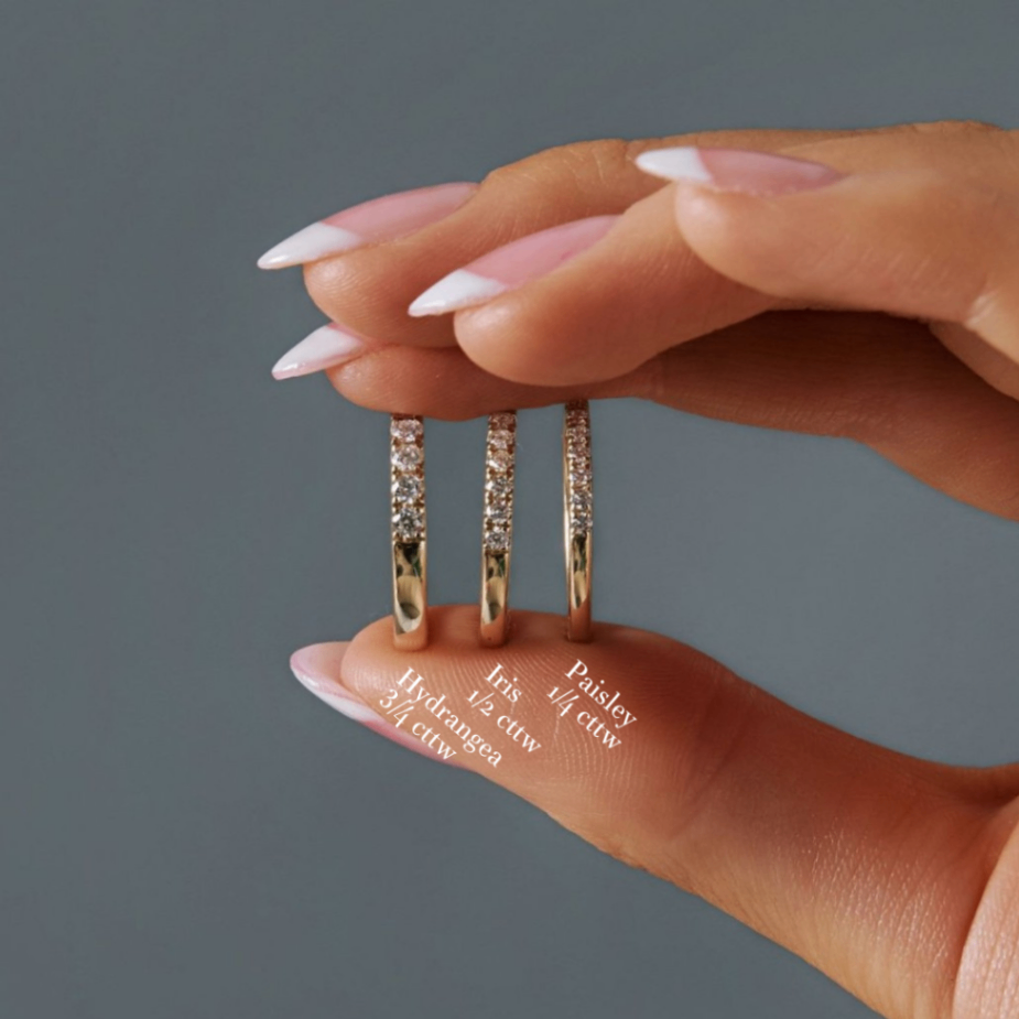 
                  
                    Iris Diamond Wedding Band, 0.55 CTTW - Carter's Collective Fine Jewelry
                  
                