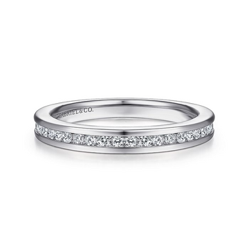 Channel Set Diamond Stackable Ring Wedding Band - Carter's Collective Fine Jewelry