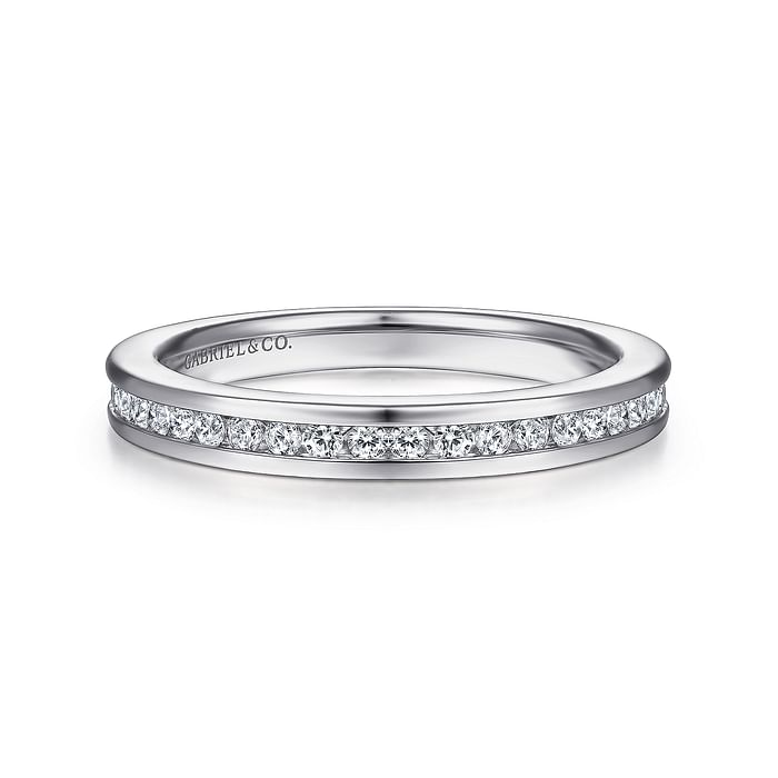 Channel Set Diamond Stackable Ring Wedding Band - Carter's Collective Fine Jewelry