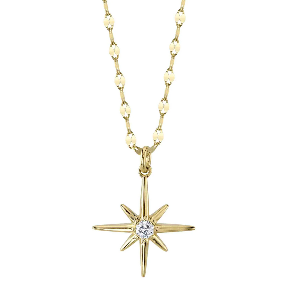 North Star Diamond Necklace