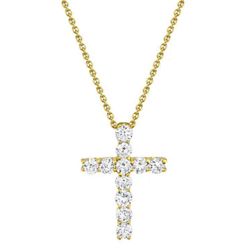 Diamond Cross Necklace, 0.32 CTTW - Carter's Collective Fine Jewelry