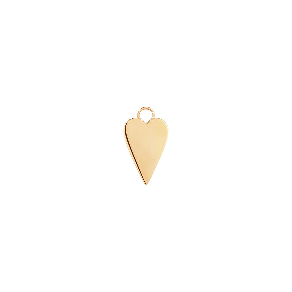 Engravable Heart Charm (Single Charm) - Last Chance - Carter's Collective Fine Jewelry
