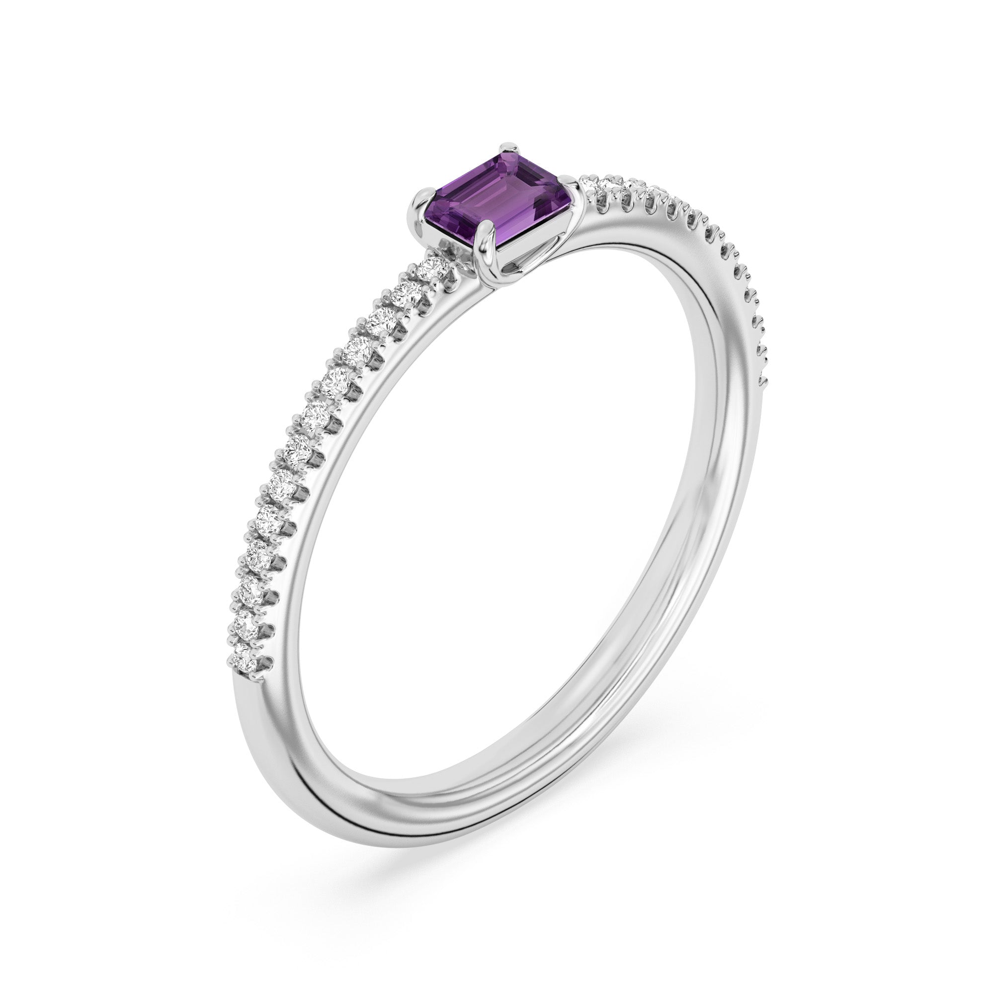 Rhea Customizable Gemstone Stackable Rings - Carter's Collective Fine Jewelry